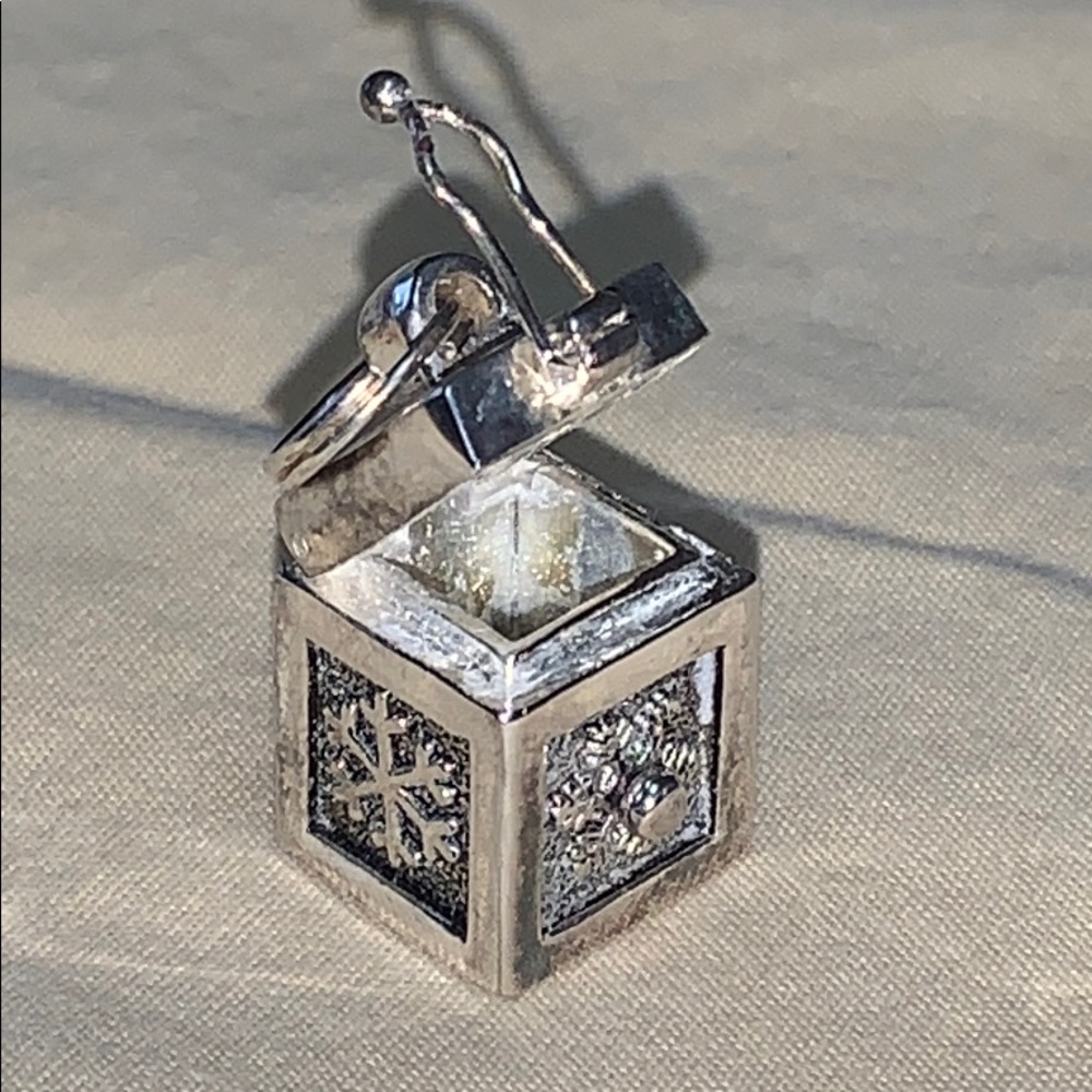 Silver Prayer Box charm.  NWOT.